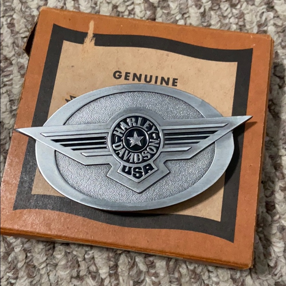 Harley Davidson Fat Boy Belt Buckle